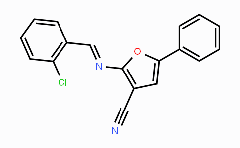 DY117861 | 478033-40-8 | 2-{[(E)-(2-Chlorophenyl)methylidene]amino}-5-phenyl-3-furonitrile