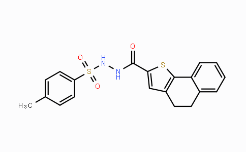 CAS No. 478033-50-0, N'-(4,5-Dihydronaphtho[1,2-b]thiophen-2-ylcarbonyl)-4-methylbenzenesulfonohydrazide