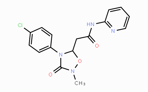 DY117869 | 478033-72-6 | 2-[4-(4-Chlorophenyl)-2-methyl-3-oxo-1,2,4-oxadiazolan-5-yl]-N-(2-pyridinyl)acetamide