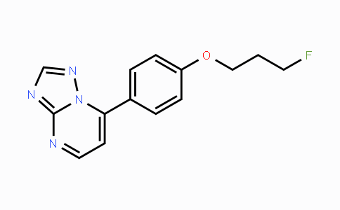 CAS No. 478039-24-6, 3-Fluoropropyl 4-[1,2,4]triazolo[1,5-a]pyrimidin-7-ylphenyl ether