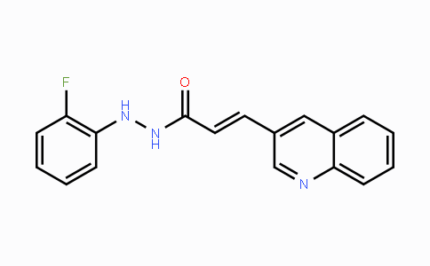 CAS No. 478039-64-4, (E)-N'-(2-Fluorophenyl)-3-(3-quinolinyl)-2-propenohydrazide