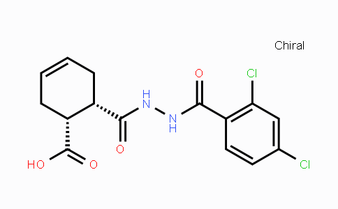 CAS No. 477711-77-6, (1R,6S)-6-{[2-(2,4-Dichlorobenzoyl)hydrazino]carbonyl}-3-cyclohexene-1-carboxylic acid