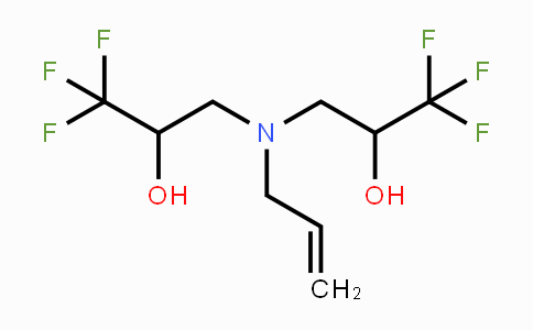 CAS No. 478040-45-8, 3-[Allyl(3,3,3-trifluoro-2-hydroxypropyl)amino]-1,1,1-trifluoro-2-propanol