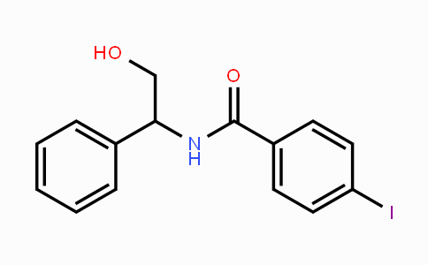 CAS No. 478040-58-3, N-(2-Hydroxy-1-phenylethyl)-4-iodobenzenecarboxamide