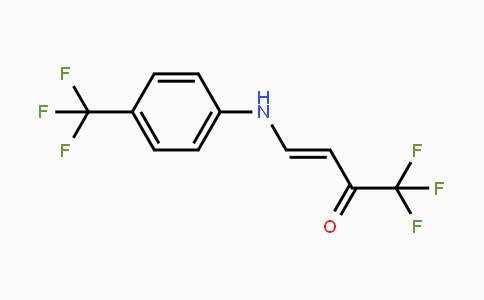 CAS No. 478040-72-1, (E)-1,1,1-Trifluoro-4-[4-(trifluoromethyl)anilino]-3-buten-2-one