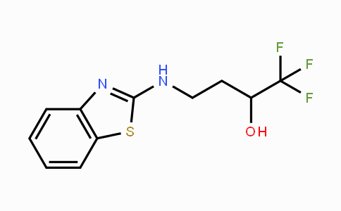 CAS No. 861212-67-1, 4-(1,3-Benzothiazol-2-ylamino)-1,1,1-trifluoro-2-butanol