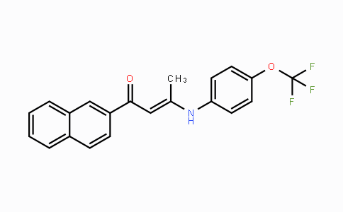 478041-00-8 | (E)-1-(2-Naphthyl)-3-[4-(trifluoromethoxy)anilino]-2-buten-1-one