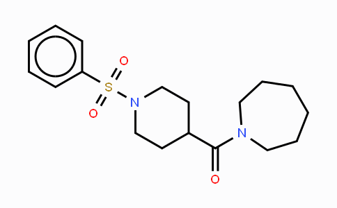 478041-48-4 | 1-Azepanyl[1-(phenylsulfonyl)-4-piperidinyl]methanone