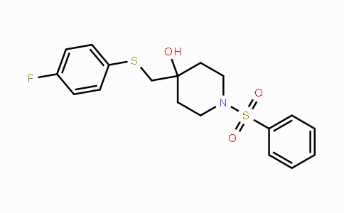 MC117942 | 478041-56-4 | 4-{[(4-Fluorophenyl)sulfanyl]methyl}-1-(phenylsulfonyl)-4-piperidinol