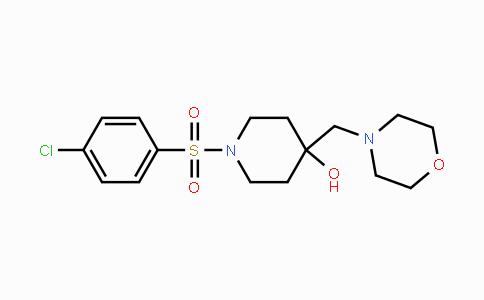 478041-61-1 | 1-[(4-Chlorophenyl)sulfonyl]-4-(morpholinomethyl)-4-piperidinol