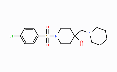 478041-63-3 | 1-[(4-Chlorophenyl)sulfonyl]-4-(piperidinomethyl)-4-piperidinol