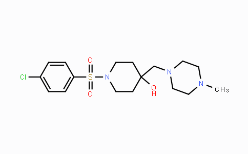 478041-64-4 | 1-[(4-Chlorophenyl)sulfonyl]-4-[(4-methylpiperazino)methyl]-4-piperidinol
