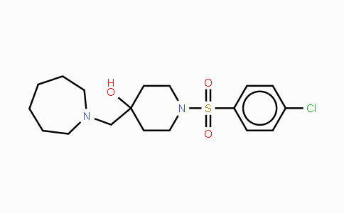 CAS No. 478041-68-8, 4-(1-Azepanylmethyl)-1-[(4-chlorophenyl)sulfonyl]-4-piperidinol