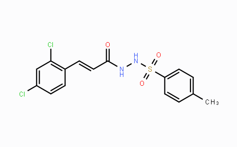 CAS No. 478041-75-7, N'-[(E)-3-(2,4-Dichlorophenyl)-2-propenoyl]-4-methylbenzenesulfonohydrazide