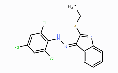 CAS No. 478042-24-9, 2-(Ethylsulfanyl)-3H-indol-3-one N-(2,4,6-trichlorophenyl)hydrazone