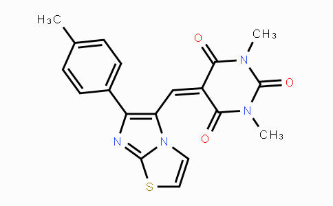 CAS No. 861213-00-5, 1,3-Dimethyl-5-{[6-(4-methylphenyl)imidazo[2,1-b][1,3]thiazol-5-yl]methylene}-2,4,6(1H,3H,5H)-pyrimidinetrione