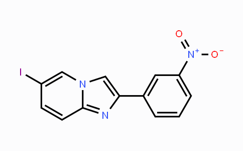 CAS No. 865657-80-3, 6-Iodo-2-(3-nitrophenyl)imidazo[1,2-a]pyridine