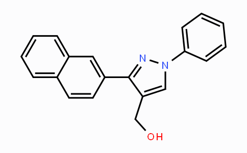 CAS No. 36640-67-2, [3-(2-Naphthyl)-1-phenyl-1H-pyrazol-4-yl]methanol