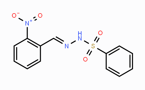 CAS No. 118719-18-9, N'-[(E)-(2-Nitrophenyl)methylidene]benzenesulfonohydrazide