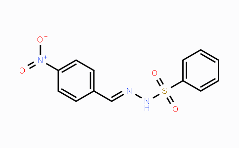 CAS No. 50626-29-4, N'-[(E)-(4-Nitrophenyl)methylidene]benzenesulfonohydrazide