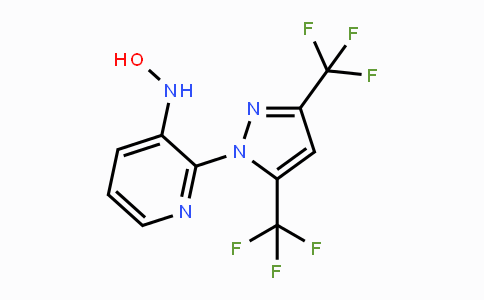 CAS No. 955961-74-7, N-{2-[3,5-Bis(trifluoromethyl)-1H-pyrazol-1-yl]-3-pyridinyl}hydroxylamine