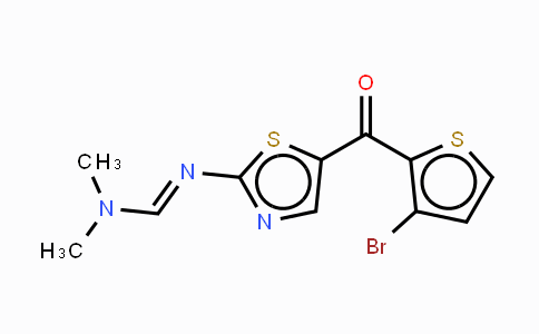 CAS No. 865659-23-0, N'-{5-[(3-Bromo-2-thienyl)carbonyl]-1,3-thiazol-2-yl}-N,N-dimethyliminoformamide