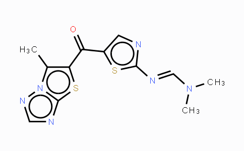 DY118047 | 865659-31-0 | N,N-Dimethyl-N'-{5-[(6-methyl[1,3]thiazolo[3,2-b][1,2,4]triazol-5-yl)carbonyl]-1,3-thiazol-2-yl}iminoformamide