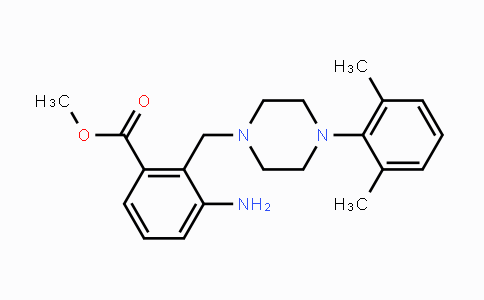 MC118070 | 865660-19-1 | Methyl 3-amino-2-{[4-(2,6-dimethylphenyl)piperazino]methyl}benzenecarboxylate