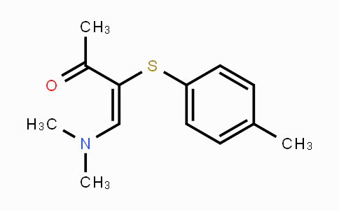 CAS No. 1164559-21-0, 4-(Dimethylamino)-3-[(4-methylphenyl)sulfanyl]-3-buten-2-one