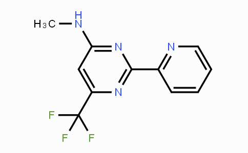 CAS No. 338418-10-3, N-Methyl-2-(2-pyridinyl)-6-(trifluoromethyl)-4-pyrimidinamine