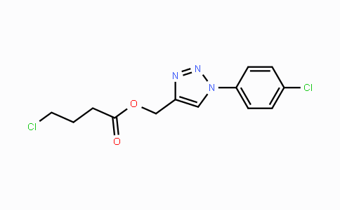 CAS No. 338419-29-7, [1-(4-Chlorophenyl)-1H-1,2,3-triazol-4-yl]methyl 4-chlorobutanoate