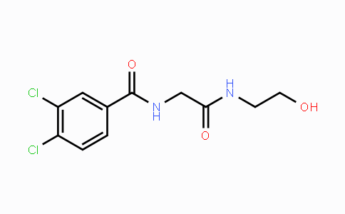 CAS No. 338419-51-5, 3,4-Dichloro-N-{2-[(2-hydroxyethyl)amino]-2-oxoethyl}benzenecarboxamide