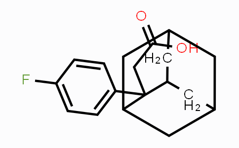 CAS No. 400081-87-0, 2-[2-(4-Fluorophenyl)-2-adamantyl]acetic acid