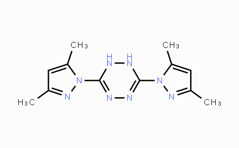CAS No. 30169-21-2, 3,6-Bis(3,5-dimethyl-1H-pyrazol-1-yl)-1,2-dihydro-1,2,4,5-tetraazine