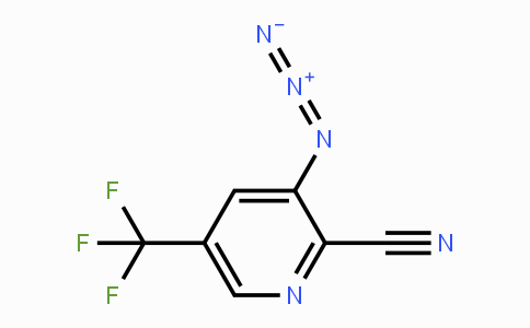 CAS No. 338420-29-4, 3-Azido-5-(trifluoromethyl)pyridine-2-carbonitrile