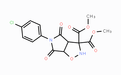 MC118175 | 338420-26-1 | Dimethyl 5-(4-chlorophenyl)-4,6-dioxotetrahydro-2H-pyrrolo[3,4-d]isoxazole-3,3(3aH)-dicarboxylate
