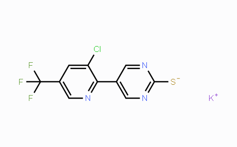CAS No. 1007069-90-0, Potassium 5-[3-chloro-5-(trifluoromethyl)-2-pyridinyl]-2-pyrimidinethiolate