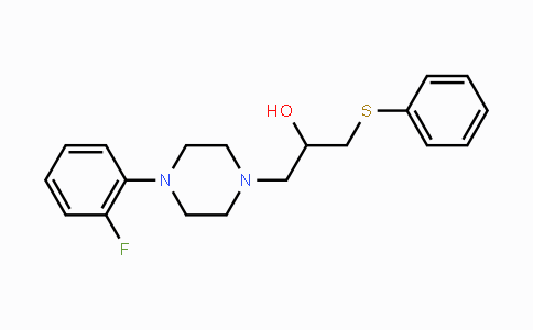 CAS No. 338421-87-7, 1-[4-(2-Fluorophenyl)piperazino]-3-(phenylsulfanyl)-2-propanol