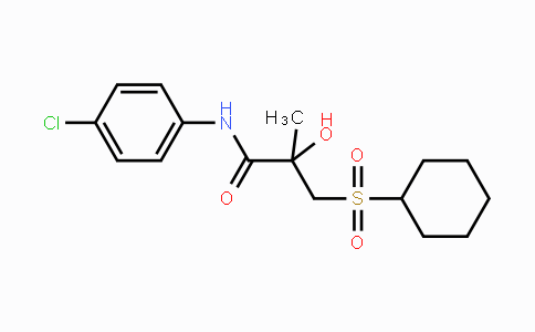 CAS No. 338423-98-6, N-(4-Chlorophenyl)-3-(cyclohexylsulfonyl)-2-hydroxy-2-methylpropanamide