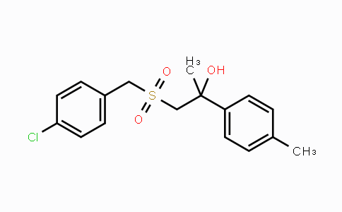 CAS No. 339276-86-7, 1-[(4-Chlorobenzyl)sulfonyl]-2-(4-methylphenyl)-2-propanol