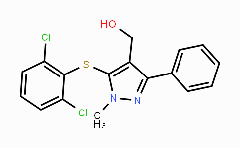 CAS No. 318248-40-7, {5-[(2,6-Dichlorophenyl)sulfanyl]-1-methyl-3-phenyl-1H-pyrazol-4-yl}methanol