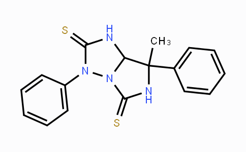 CAS No. 400082-42-0, 7-Methyl-3,7-diphenyldihydro-1H-imidazo[1,5-b][1,2,4]triazole-2,5(3H,6H)-dithione