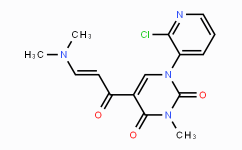 CAS No. 339279-37-7, 1-(2-Chloro-3-pyridinyl)-5-[3-(dimethylamino)acryloyl]-3-methyl-2,4(1H,3H)-pyrimidinedione