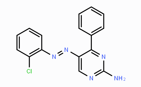 CAS No. 339279-61-7, 5-[2-(2-Chlorophenyl)diazenyl]-4-phenyl-2-pyrimidinamine