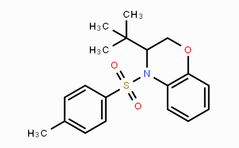 DY118278 | 478043-16-2 | 3-(tert-Butyl)-4-[(4-methylphenyl)sulfonyl]-3,4-dihydro-2H-1,4-benzoxazine