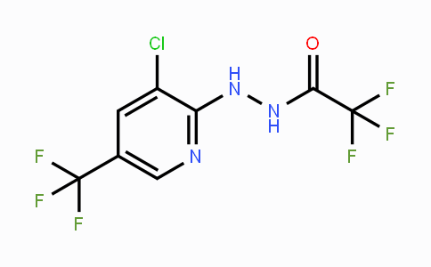 CAS No. 89444-17-7, N'-[3-Chloro-5-(trifluoromethyl)-2-pyridinyl]-2,2,2-trifluoroacetohydrazide