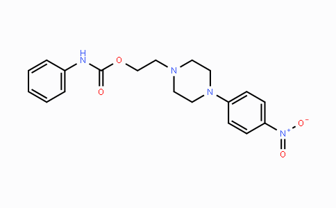 CAS No. 338748-58-6, 2-[4-(4-Nitrophenyl)piperazino]ethyl N-phenylcarbamate