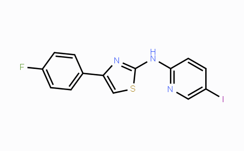 CAS No. 338748-98-4, N-[4-(4-Fluorophenyl)-1,3-thiazol-2-yl]-5-iodo-2-pyridinamine