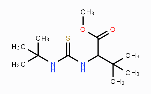 CAS No. 1214138-23-4, Methyl 2-{[(tert-butylamino)carbothioyl]amino}-3,3-dimethylbutanoate
