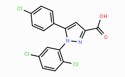 CAS No. 477712-00-8, 5-(4-Chlorophenyl)-1-(2,5-dichlorophenyl)-1H-pyrazole-3-carboxylic acid